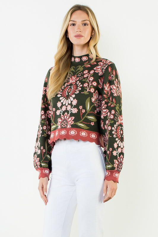 Harvest Rose Sweater