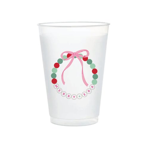 Taylor Swift Merry Era Christmas Cups - Set of 6