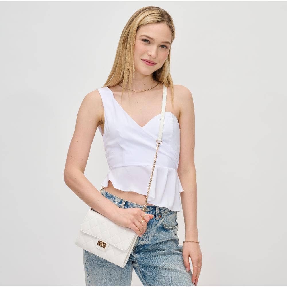 Winona Quilted  Multi-Compartment Crossbody