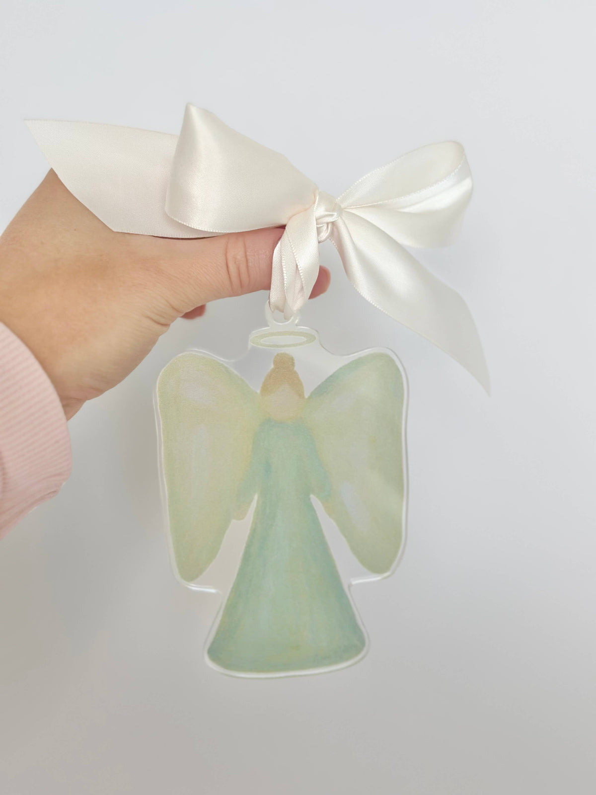 Acrylic Angel - ornament, mini, large: Mini