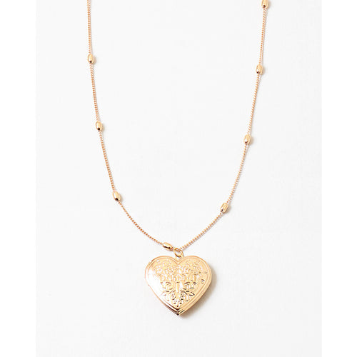 Gold Heart Lockett