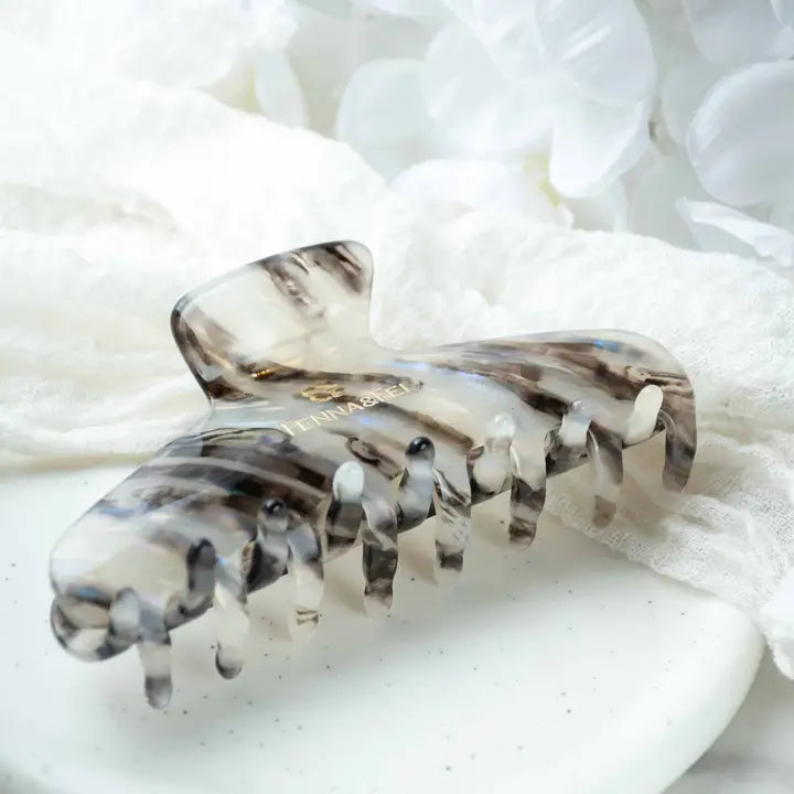 Glamour Grip Wave Claw Clip In Phantom