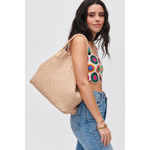 Ithaca Woven Neoprene Tote in Natural