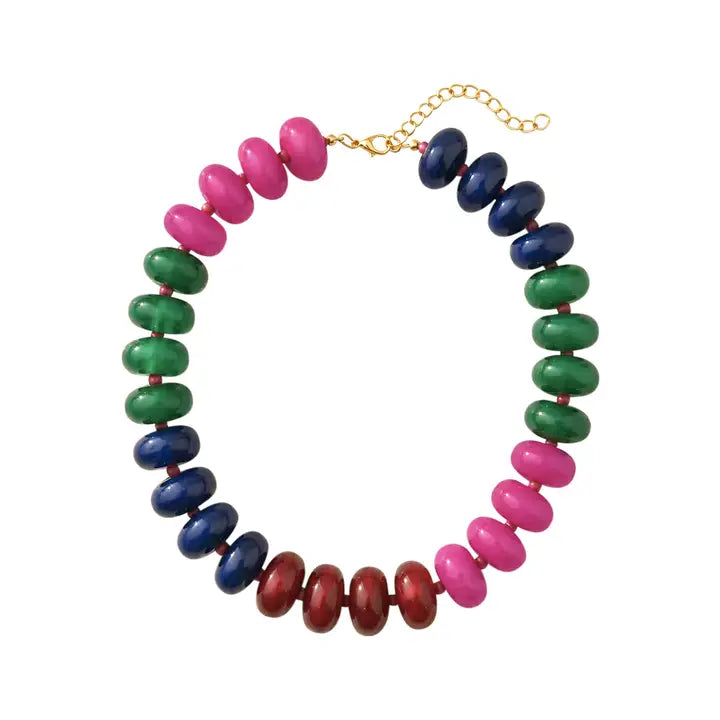 Carissa Chunky Beaded Necklace