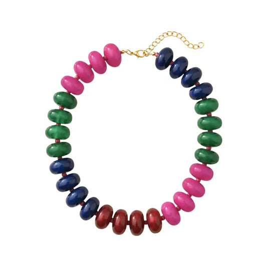 Carissa Chunky Beaded Necklace