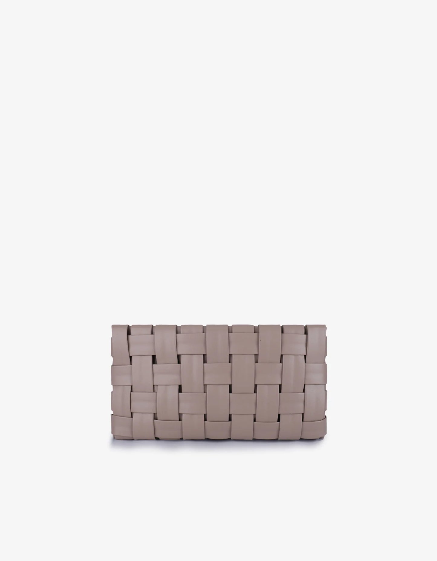 Lindy Woven Small Clutch