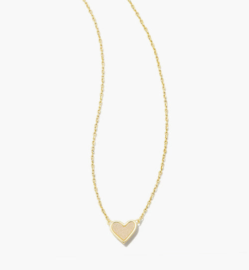 Framed Ari Heart Pendant Necklace