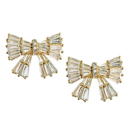 Maxi Sparkler Bow Earrings