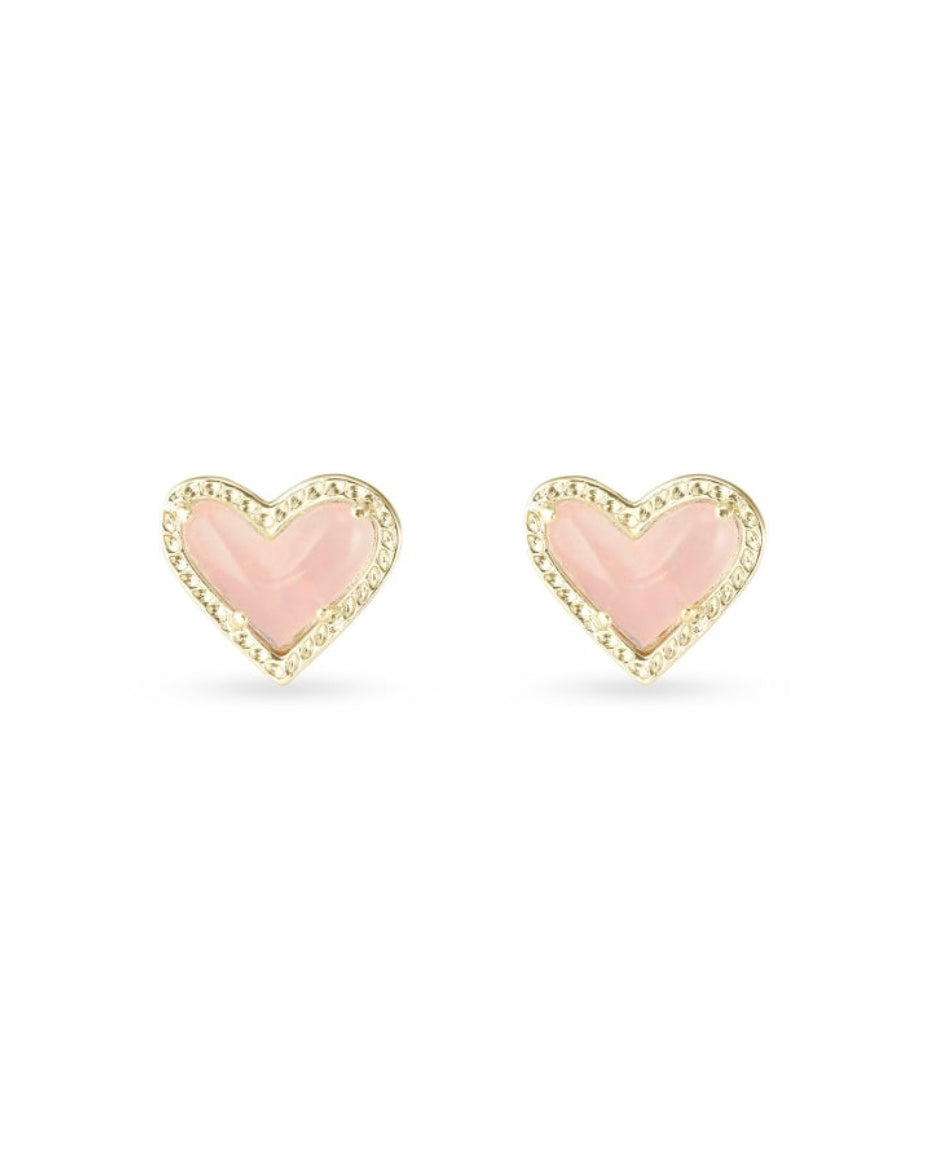 Ari Heart Stud Earrings