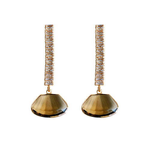 Gold Cascading Tassel Earrings