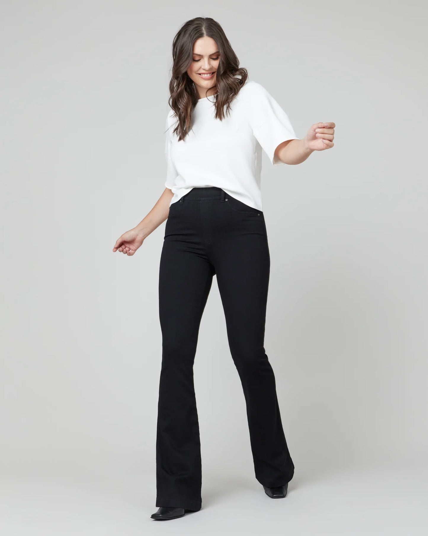SPANX Black Flare Jeans